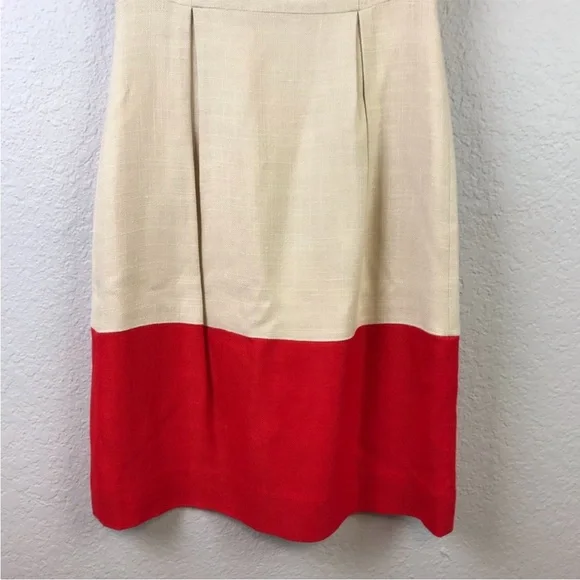 Kate Spade Cream and Red Midi Dress - Picture 6 of 7